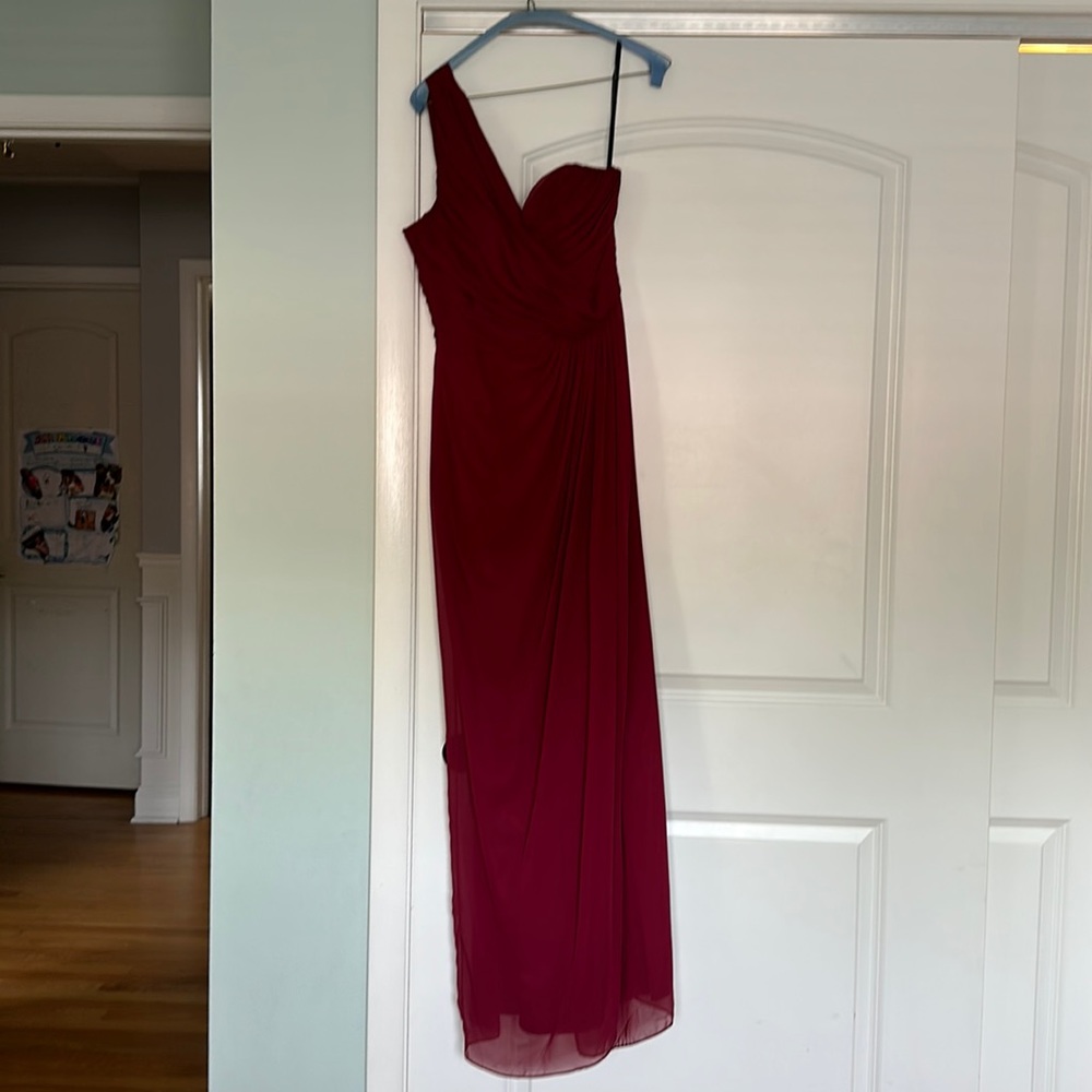 Dressy Collection - by Vivian Diamond - burgundy dress - size 4